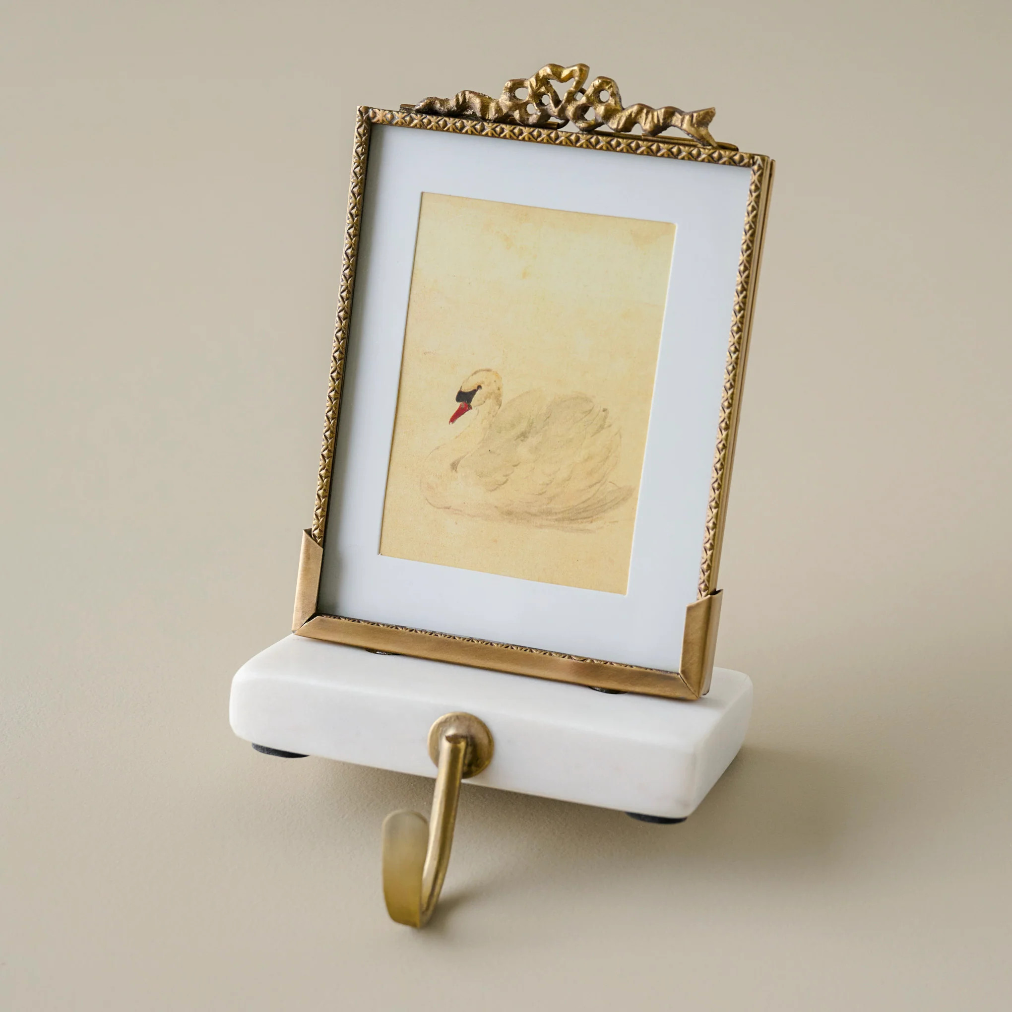 Noelle Antique-Inspired Photo Frame Stocking Holder | Magnolia