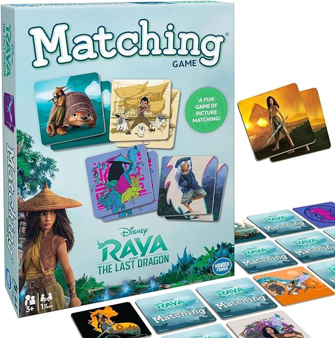 Ravensburger Disney Raya and the Last Dragon Matching Game for Boys & Girls Age 3 and Up - A Fun ... | Amazon (US)
