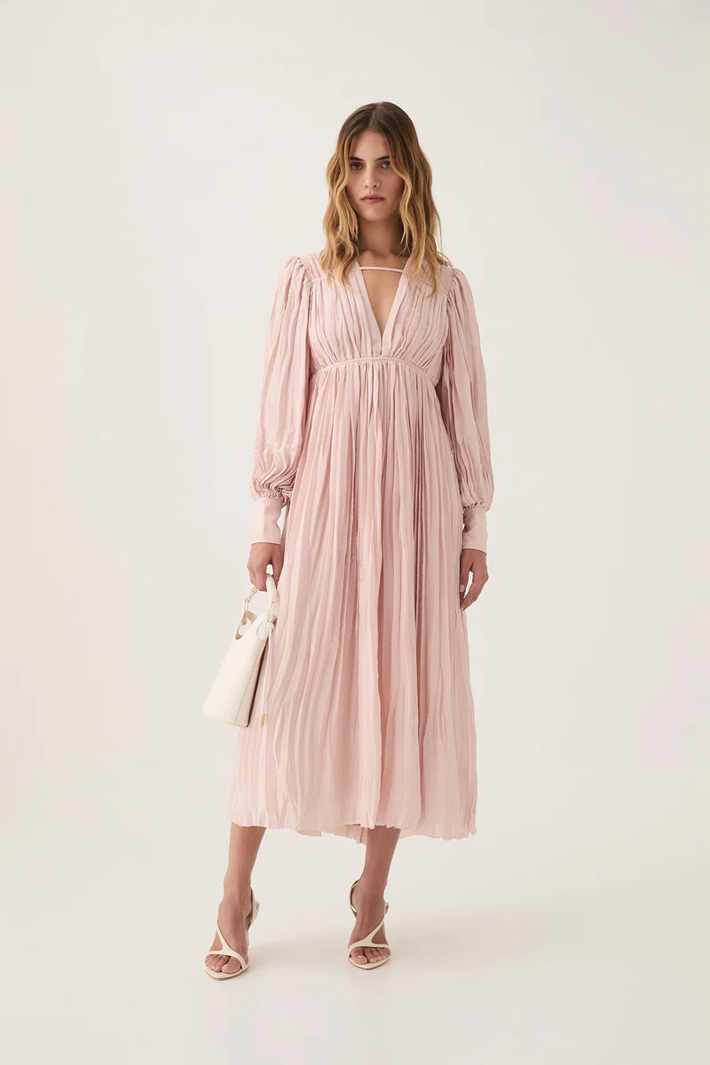 Catalyst Pleated Midi Dress | aje. (US, UK, Europe, ROW)