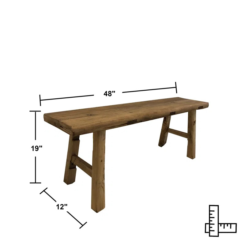 Lonny Solid Wood Bench | Wayfair North America
