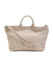 Made In Italy Leather Embossed Tote Bag | Handbags | Marshalls | Marshalls