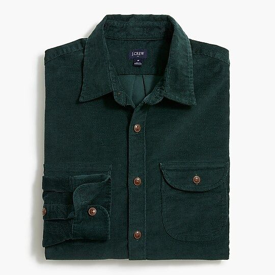 Corduroy work shirt | J.Crew Factory