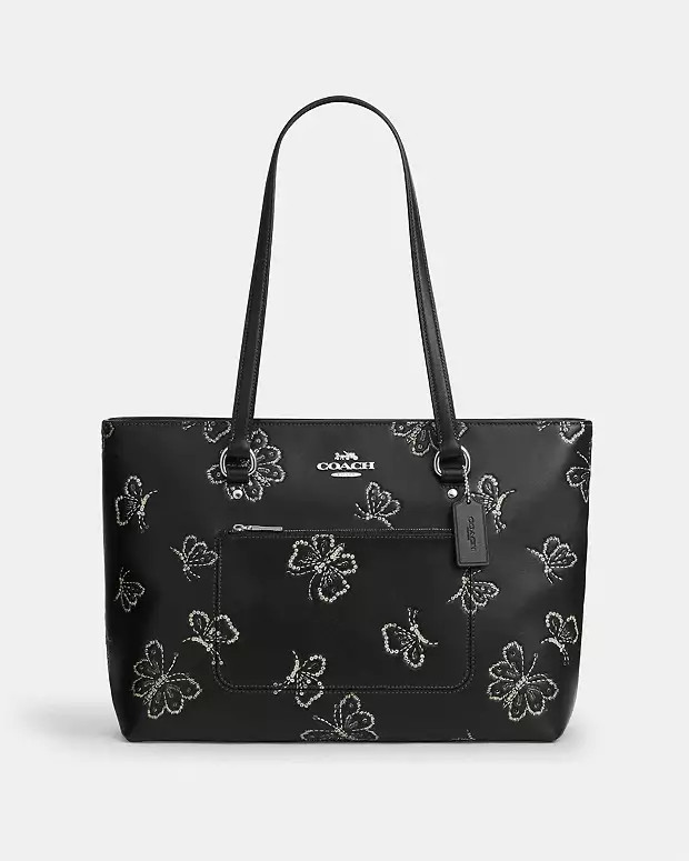 Station Tote Bag With Butterfly PrintRating4.8$179(45% off)Comparable Value$325Color: Silver | Coach Outlet US