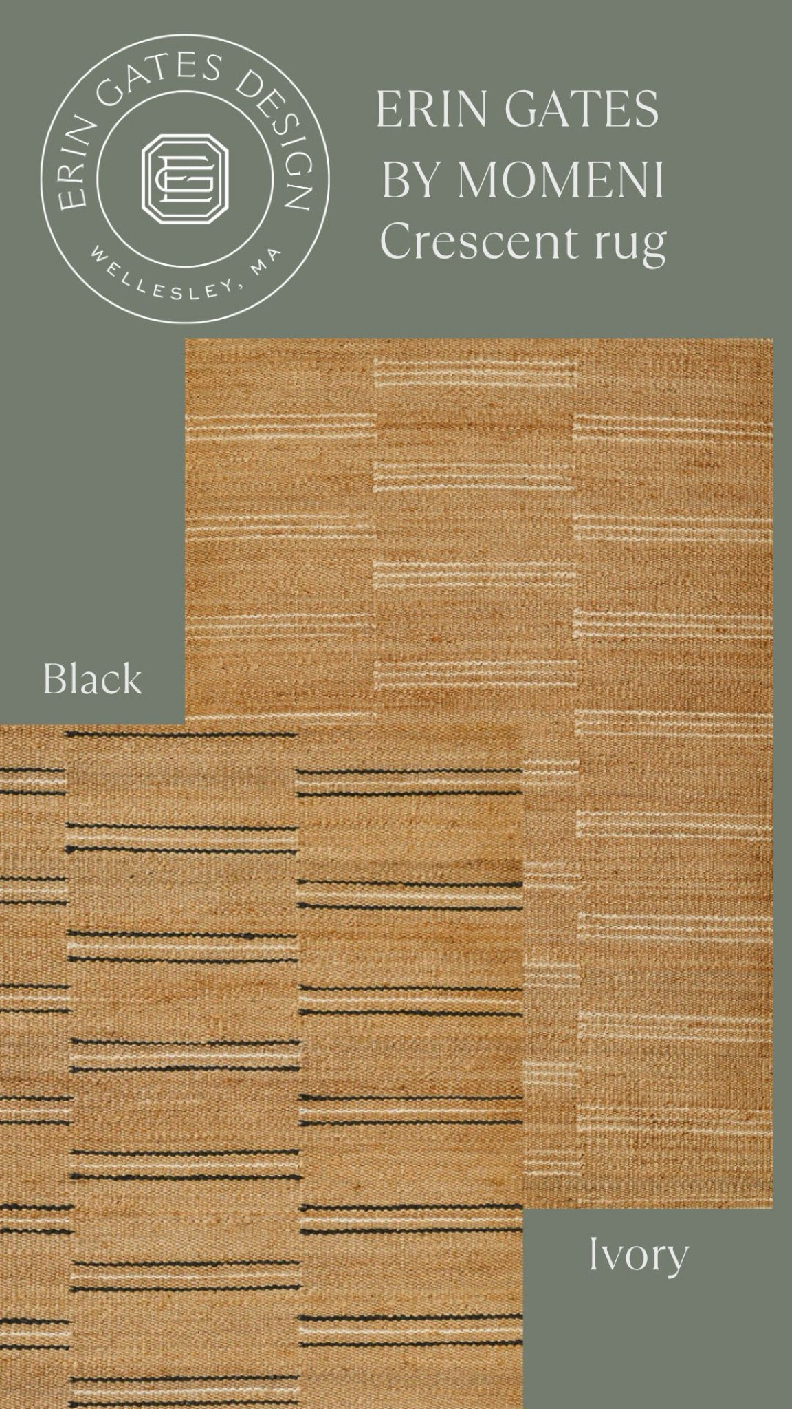 The Crescent rugs by Erin Gates and Momeni 

#LTKhome