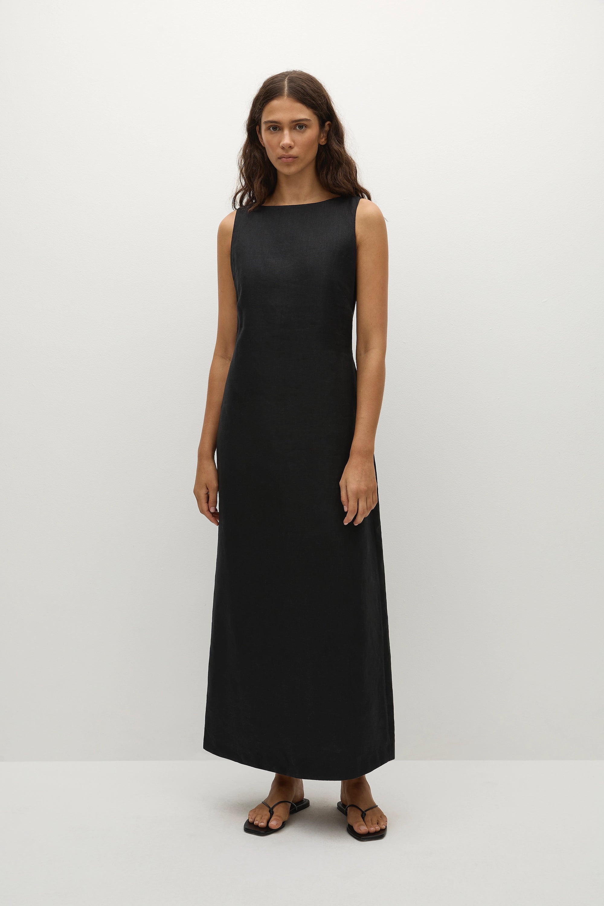 Taylor Midi Dress Black, XS / BLACK | Faithfull (AU)