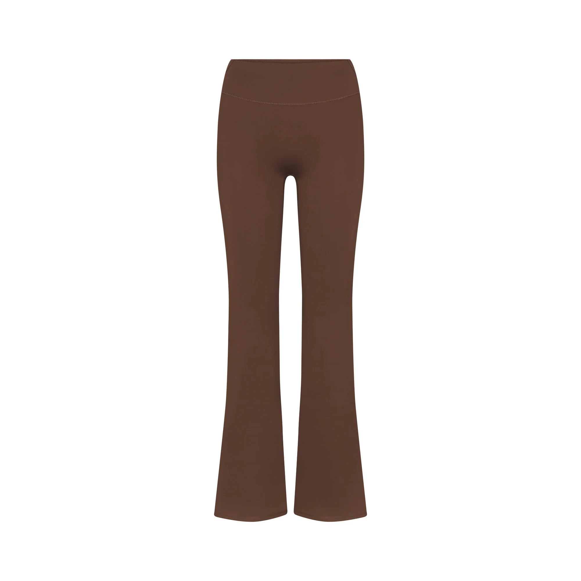 NikeSKIMS MATTE SLIM FLARE LEGGING | DARK SEPIA | SKIMS | SKIMS (US)