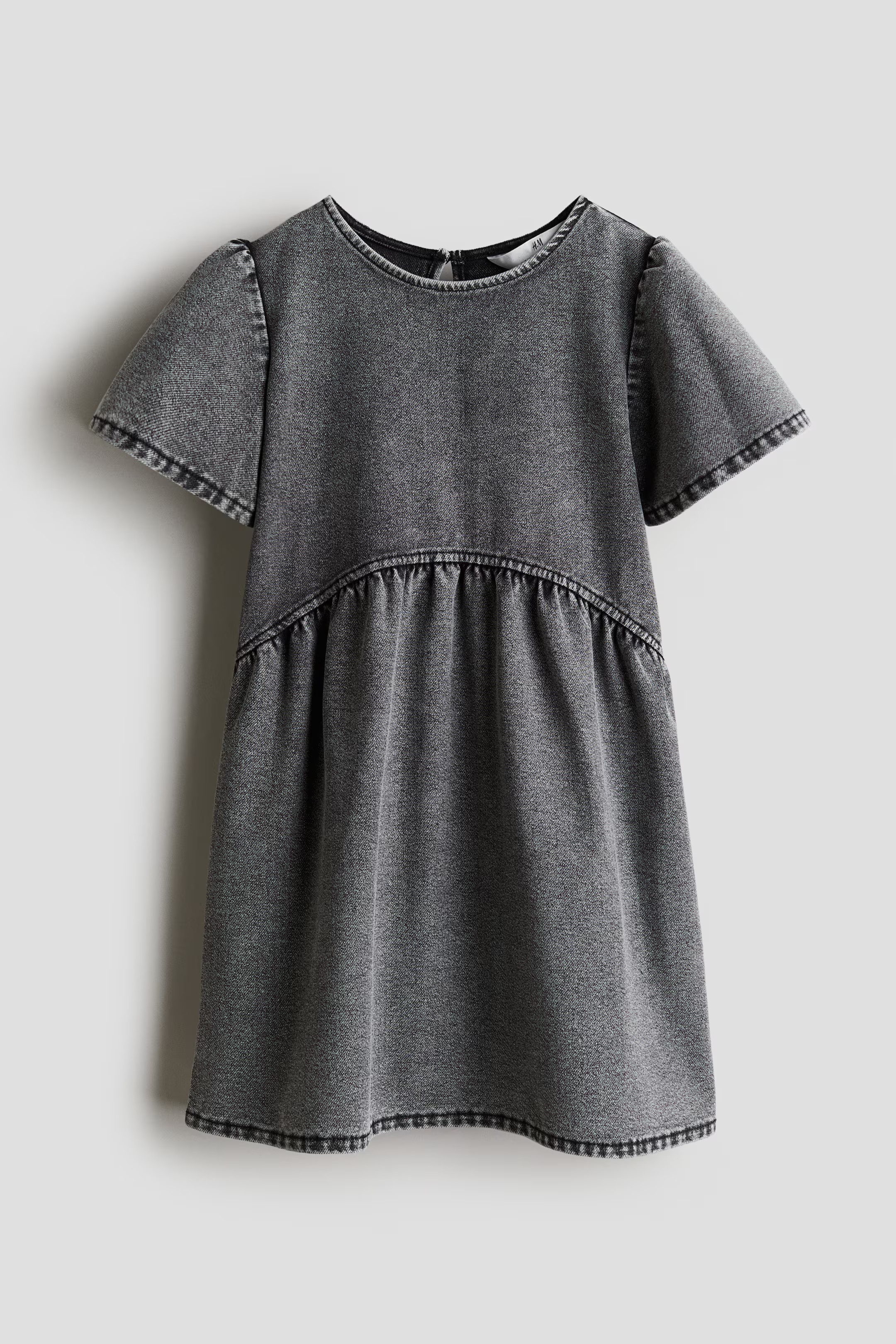 Denim-Look Jersey Dress | H&M (US + CA)