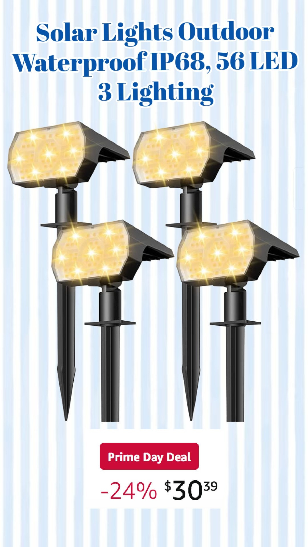 Set of 4 solar lights

Amazon Prime Day Deals
Prime Day Finds
Prime Day Favorites
Prime Day Must Haves
Best Prime Day Deals
Prime Day Home Deals
Prime Day Fashion Finds
Prime Day Beauty Deals
Prime Day Kitchen Finds
Prime Day Organization Finds
Prime Day Travel Essentials
Prime Day Tech Deals
Prime Day Under $25
Prime Day Under $50
Prime Day Under $100
Amazon Best Sellers
Amazon Favorites
Amazon Must Haves
Amazon Home Finds
Amazon Fashion Finds
Amazon Beauty Favorites
Amazon Kitchen Essentials
Amazon Organization Products
Amazon Travel Must Haves
Amazon Daily Deals
Amazon Hidden Gems
Amazon Viral Finds
Amazon TikTok Made Me Buy It
Amazon Customer Favorites
Amazon Top Rated Finds
Amazon Summer Essentials
Back to School Finds
Teacher Favorites
College Essentials
Dorm Room Finds
Cleaning Favorites
Laundry Room Essentials
Pantry Organization
Closet Organization
Home Refresh Finds
Everyday Essentials
Classic Style Finds
Preppy Amazon Finds
Affordable Luxury Finds
Coastal Home Finds
Neutral Home Decor
Kitchen Gadgets
Coffee Bar Essentials
Hosting Essentials
Travel Favorites
Road Trip Essentials
Workout Essentials
Beauty Must Haves
Skincare Favorites
Hair Tool Deals
White Sneaker Finds
Fall Transition Pieces
Wardrobe Staples
Capsule Wardrobe Essentials
Best Amazon Deals Today
Lightning Deals
Limited Time Deals
Worth the Hype Amazon Finds

#LTKSaleAlert #LTKSeasonal #LTKdayinmylife