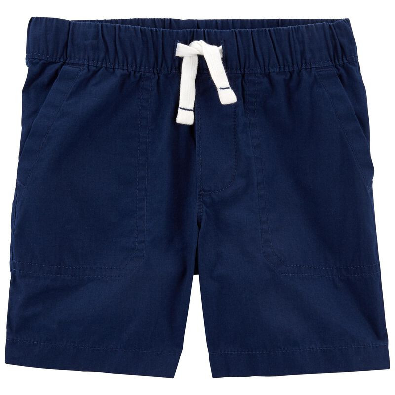Toddler Pull-On Poplin Shorts | Carter's