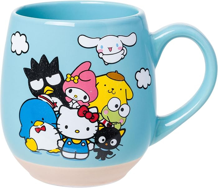 Silver Buffalo Sanrio Hello Kitty and Friends Featuring Cinnamoroll, Badtz-Maru, My Melody, Pompo... | Amazon (US)