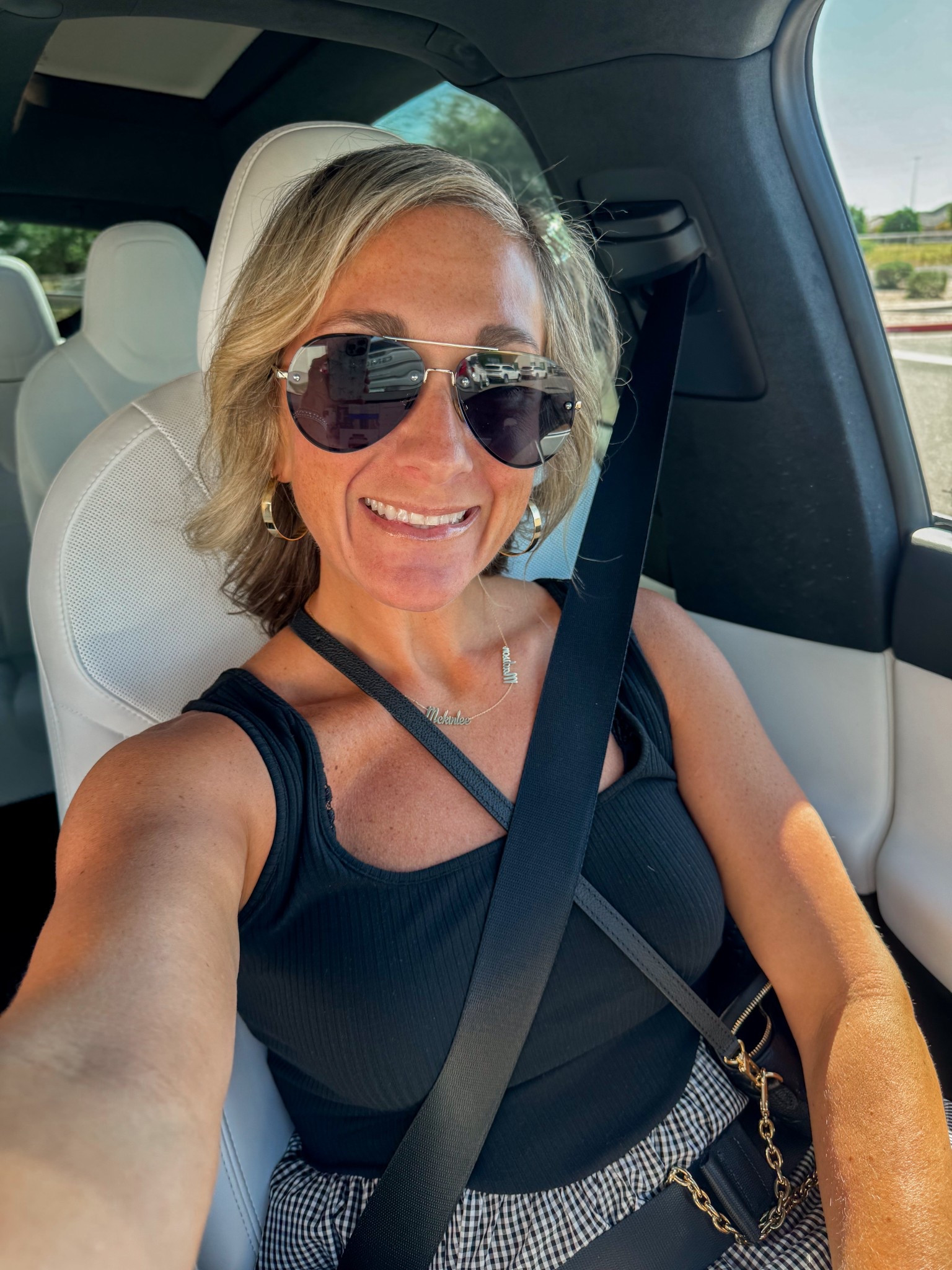 Loving these Amazon sunglasses! So comfy and come in several color options 🕶️😎 also linking my target dress! 

#LTKOver40 #LTKootd