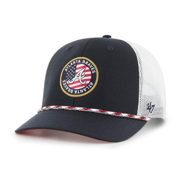 ATLANTA BRAVES UNION PATCH '47 TRUCKER | '47Brand