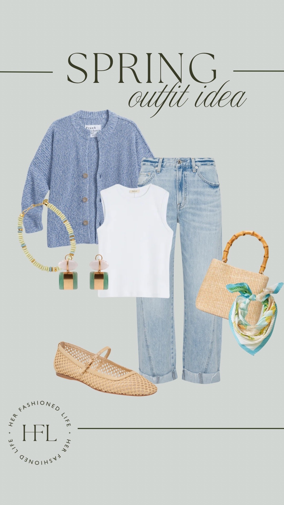 Spring Outfit Idea ☀️

Pistola Code: TAMMY15 

#Belk #FrankAndEileen #Pistola #DolceVita #Tuckernuck #Earrings #Blue #Green #SpringOutfit 