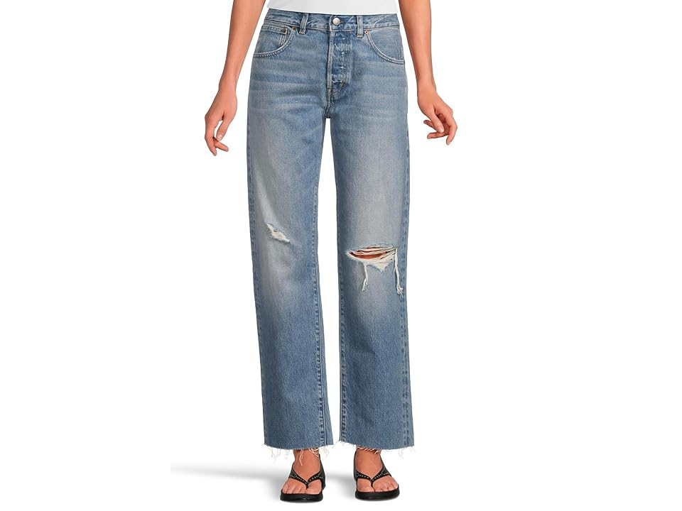 Madewell Dean Easy Straight Jean in Nickelsville Wash Women's Jeans Nickelsville Wash : 29 30, Cotton/Denim | Zappos