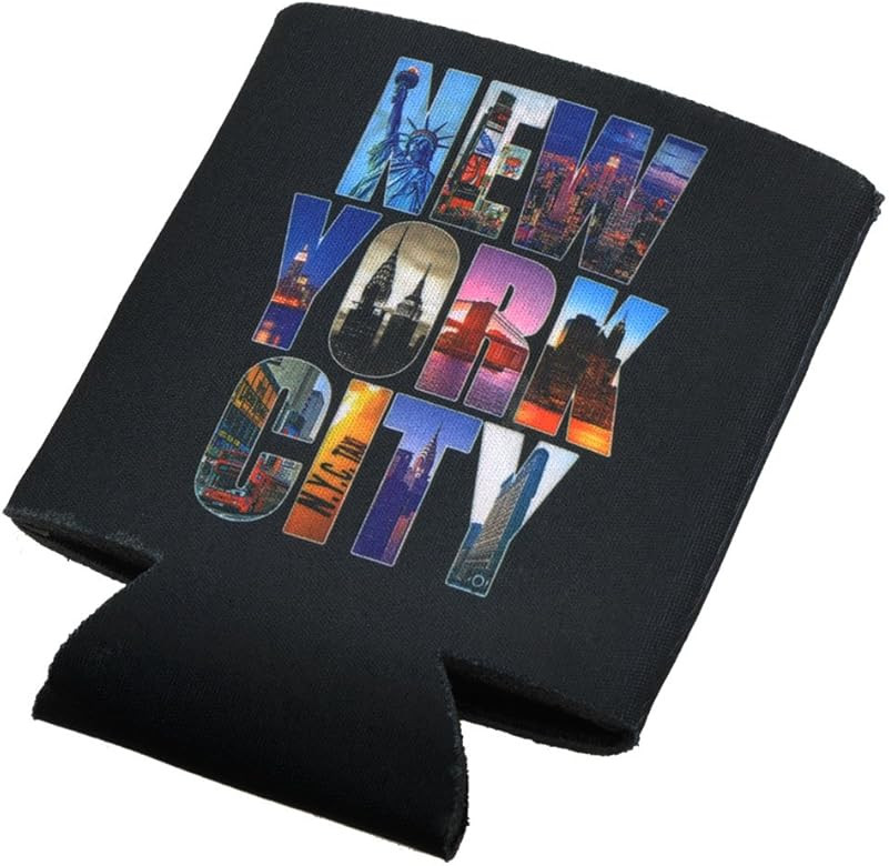 Universal Souvenir New York City Drink Insulator Can Cooler- Beverage Insulated Holder | Amazon (US)