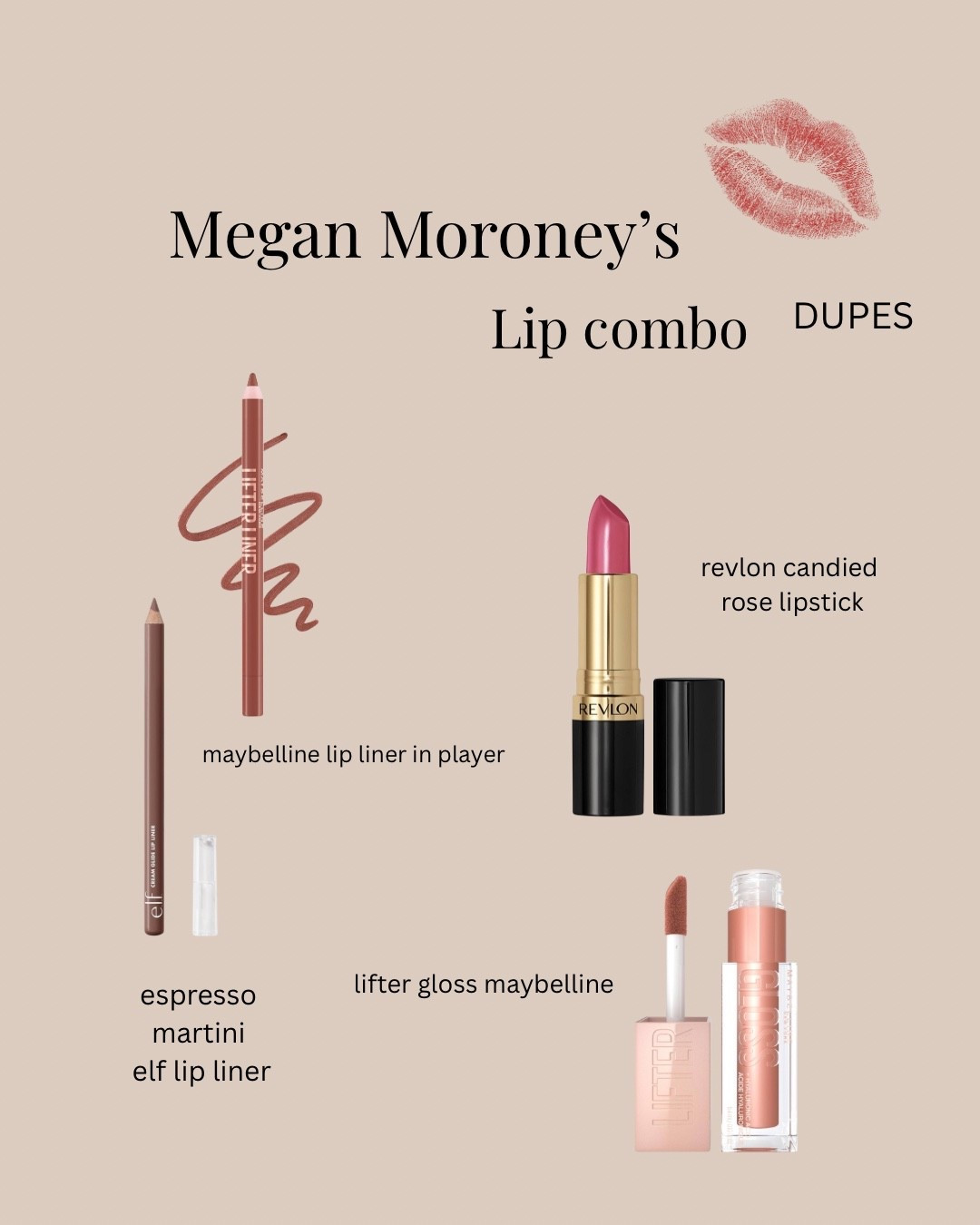 Dupes for the famous lip combo !! 💋💄💗✨🩷

#LTKstyletip #LTKbeauty #LTKcanada