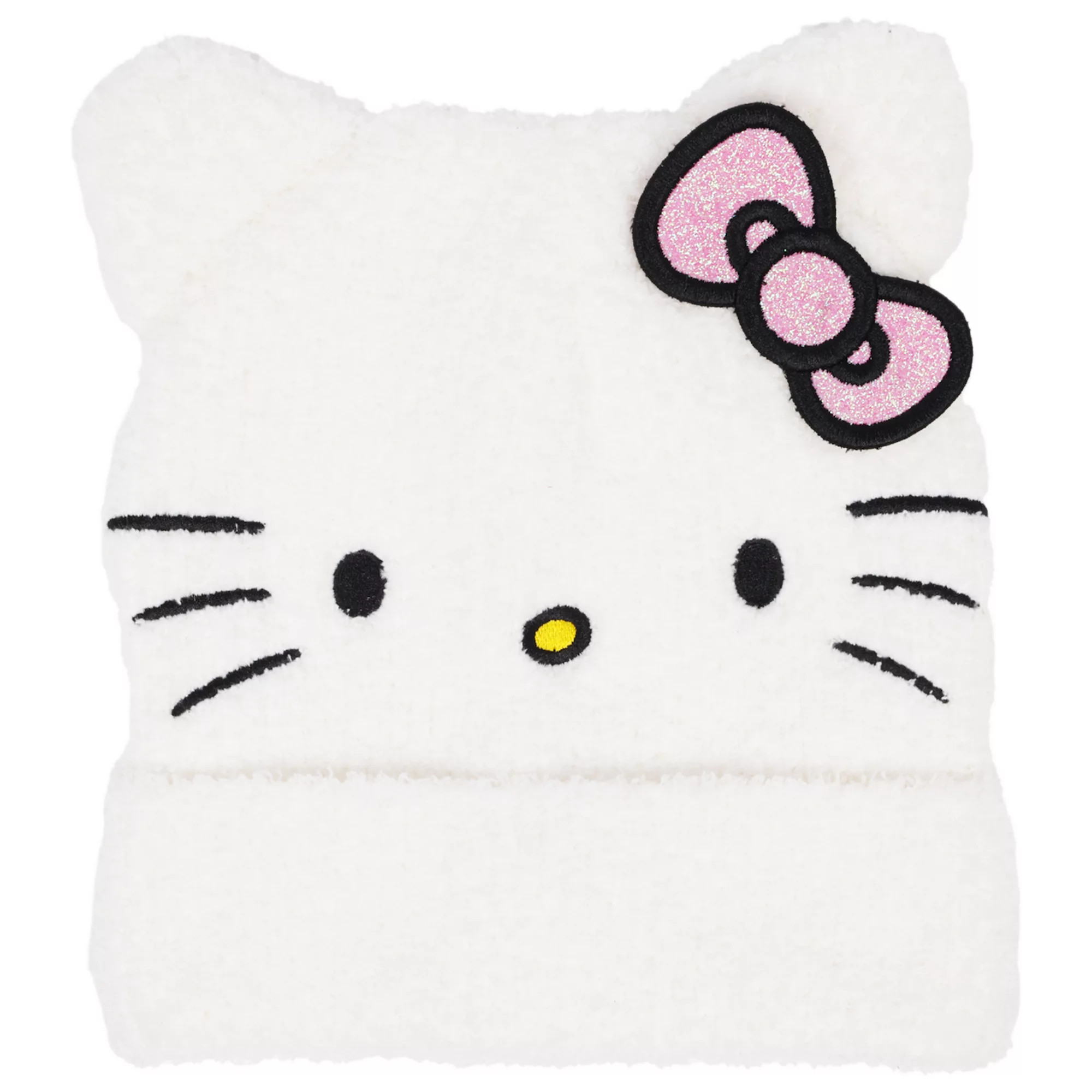 Women's Sanrio Hello Kitty Beanie with Glitter Bow | Kohl's