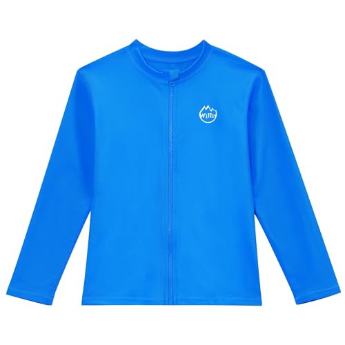 Willit Boys Rash Guard Swim Shirt Long Sleeve Baby/Toddler Girls UPF 50+ Sun Protection Shirt Qui... | Amazon (US)