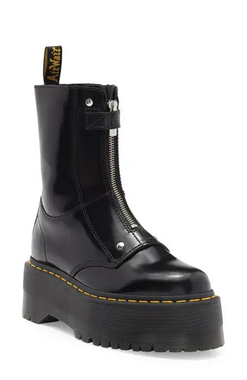 Dr. Martens Jetta High Max Zip Boot in Black at Nordstrom Rack, Size 6Us/ 4Uk | Nordstrom Rack