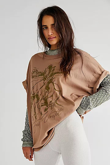 Cowboy Rodeo Onesize Tee | Free People (Global - UK&FR Excluded)