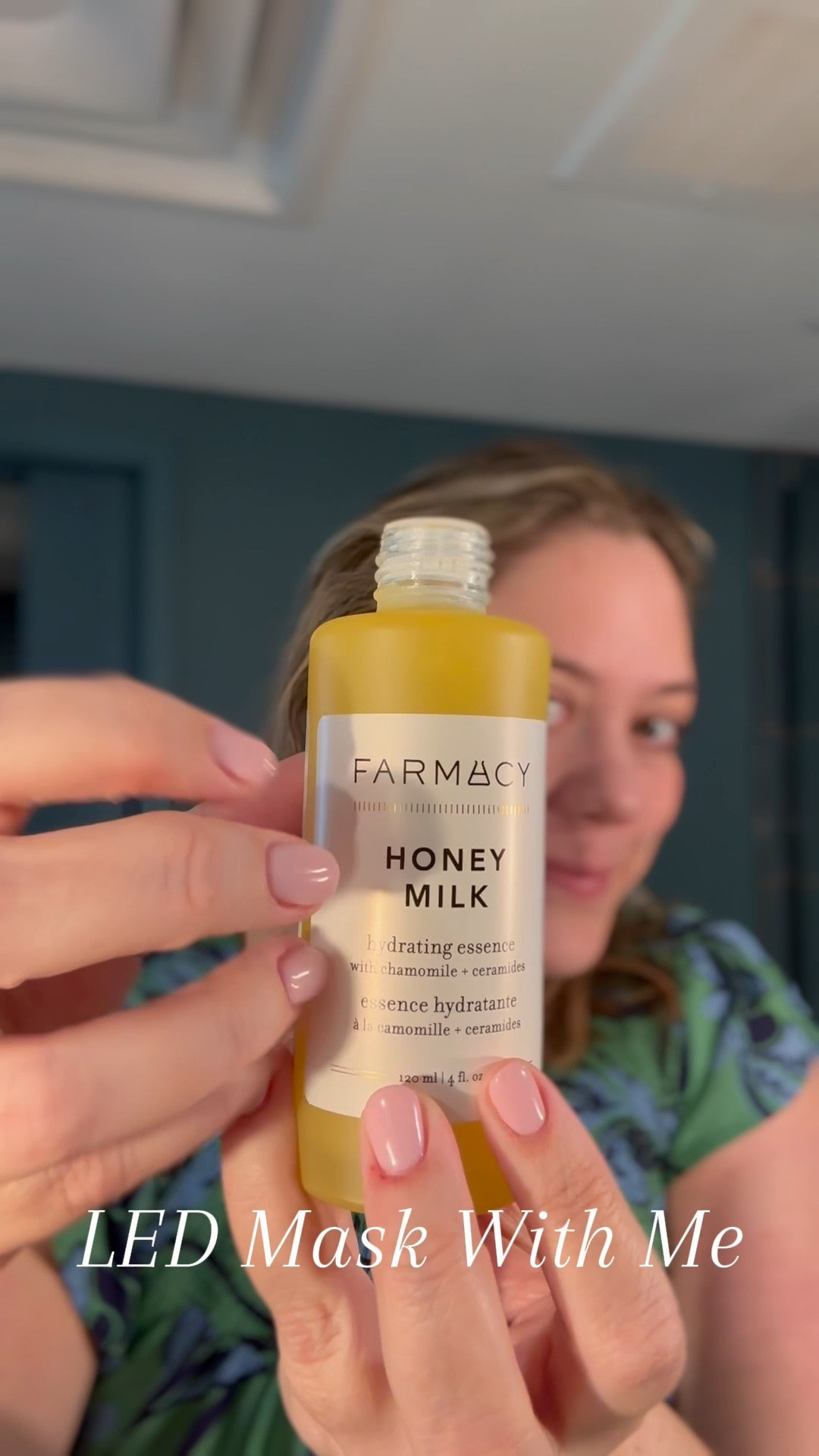 These Farmacy Honey Milk essence is one of my favorite hydrating essences. What's an essence? It's like a toner meets serum - thicker than a toner, thinner than a serum. You can apply to damp skin (damp skin absorbs more) or use it to dampen your skin. It's the first step of my skincare routine morning and night! It's hydrating, healing and I love the smell of it! 

If I am doing my LED mask, I like to use hydrating essence and serum under it. It helps lock on the hydration and plump up my skin. I'm not sure if it helps the LED penetrate more or anything - I just think of it like multi tasking. When the LED mask is on, the product can't evaporate as fast and spends more time plumping. 

I don't use any actives with the LED mask - just hydrating serums!  The Inisfree serum is a good hydrating serum and will often use it under my mask. 

We have more information on the Currentbody mask on our blog, but you can always get 10% off with SISTERand use HSA and FSA funds. Screen shot this address and the. Hold your thumb over it in the picture and it should pop up as a link! 

https://mysistermademebuyit.com/currentbody-led-mask/

#LTKOver40 #LTKBeauty