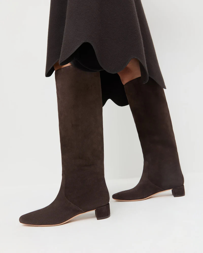 Indy Brown Suede Tall Boot | Loeffler Randall
