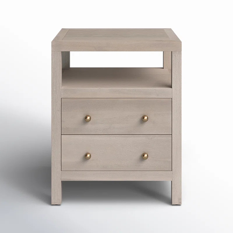 Celine 21" 2-Drawer Nightstand | Wayfair North America