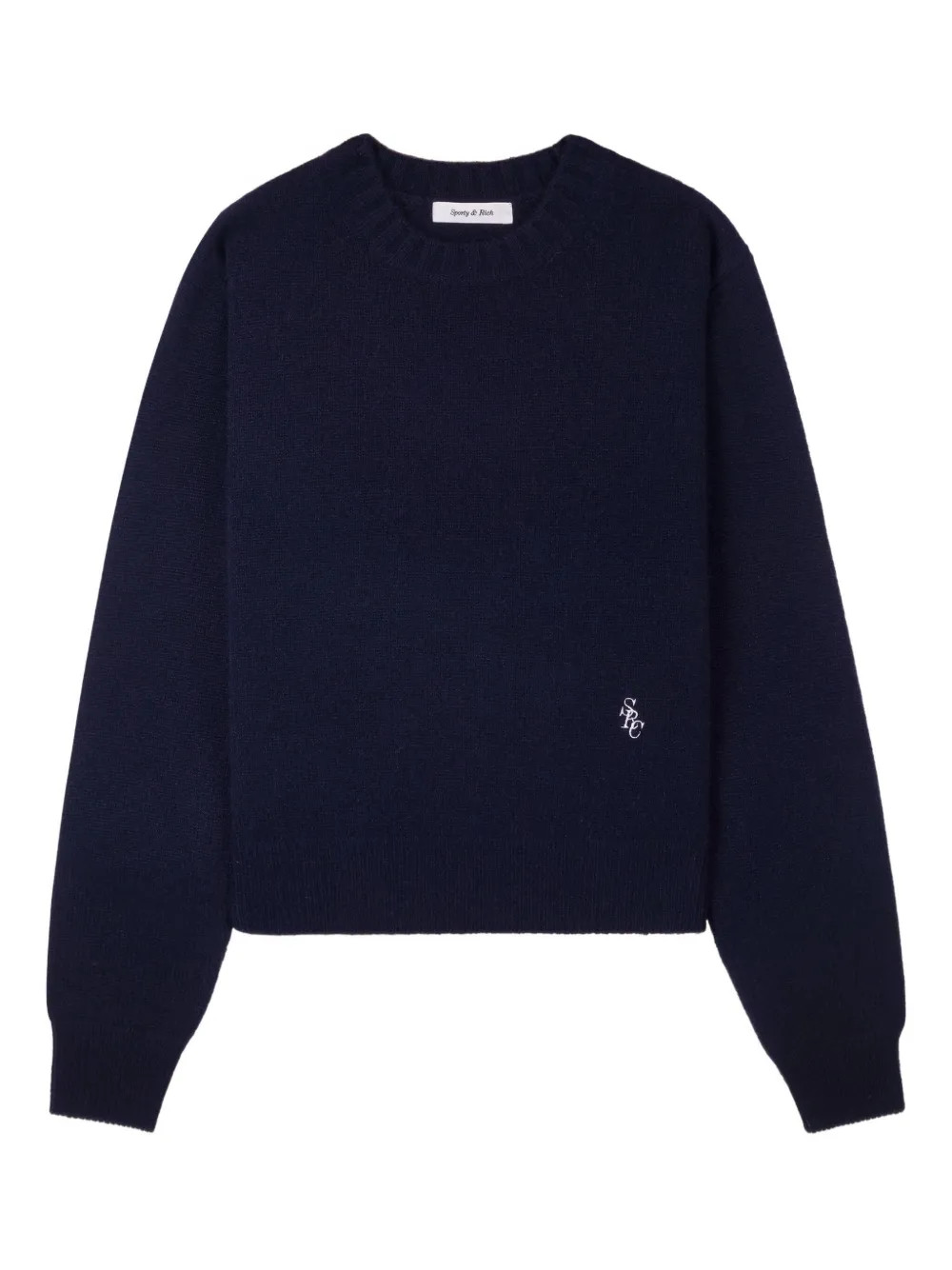 Sporty & Rich Jersey Con Diseño Bordado | Azul | FARFETCH ES | Farfetch Global