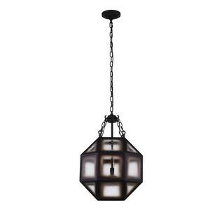 CWI Lighting Dvina 3-Light Rust Pendant 9695P14-3-186 - The Home Depot | The Home Depot