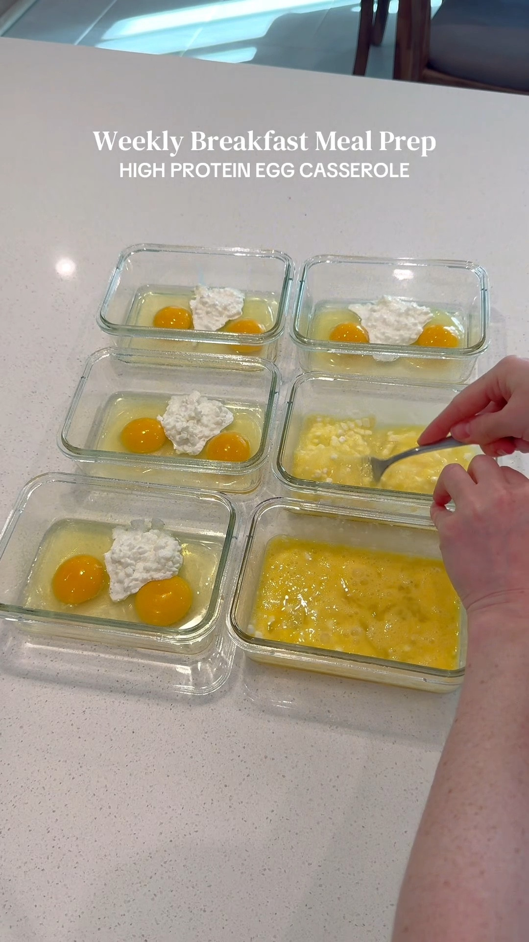 Weekly Breakfast Meal Prep: High protein egg casserole with colorful Ello meal prep glass dishes 

#LTKfoodie #LTKmomlife #LTKfitnessgoals