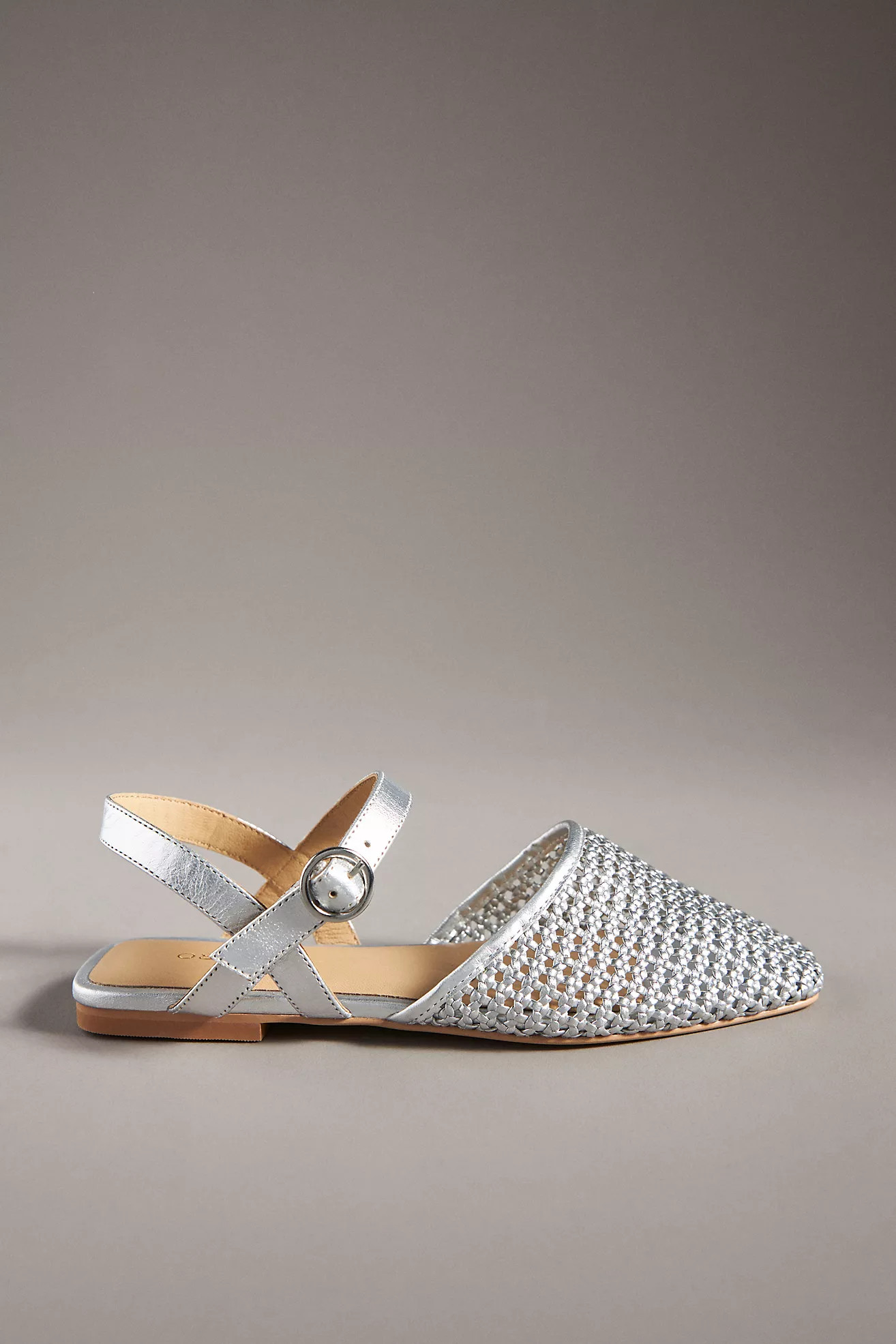 Pilcro Woven Flats | Anthropologie (US)
