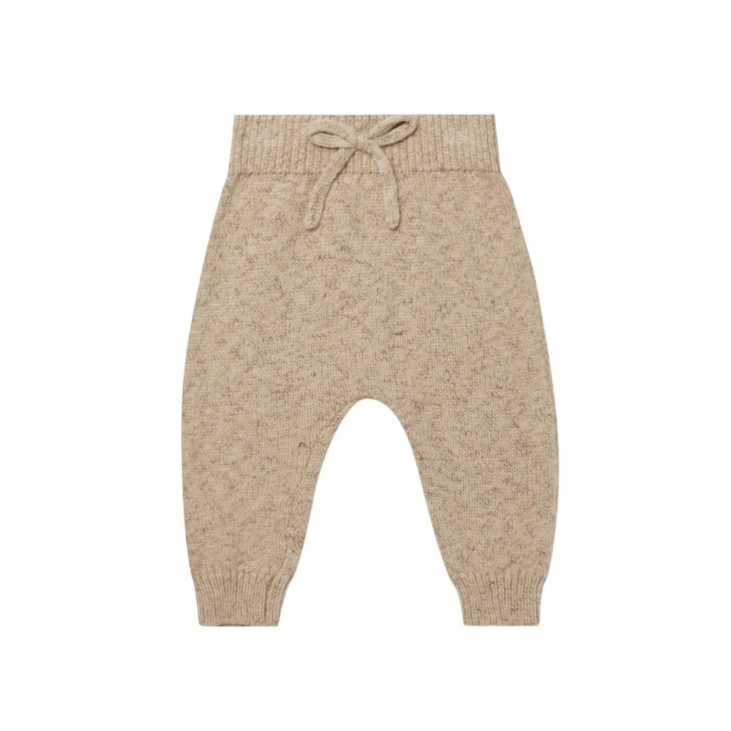 Quincy Mae Speckled Knit Pant - Latte Speckled | The Baby Cubby | The Baby Cubby