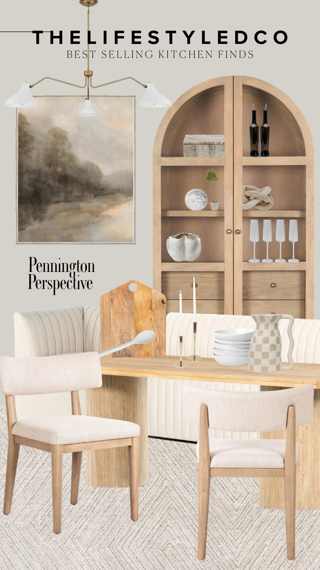 Neutral tones, timeless textures, and kitchen staples that actually elevate your space.

#TheLifestyledCo #KitchenInspo #NeutralHome #ModernKitchen #HomeStyling #CozyHome #KitchenDecor #MinimalStyle #WarmNeutrals #DiningRoomDesign #HomeDetails #EverydayLuxury 

 #LTKdayinmylife #LTKHome