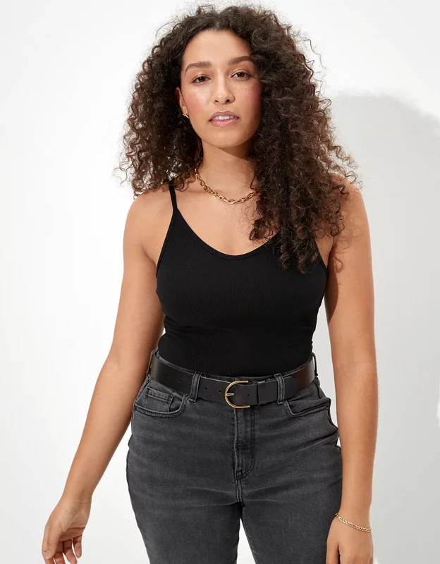 AE V-Neck Bodysuit | American Eagle Outfitters (US & CA)