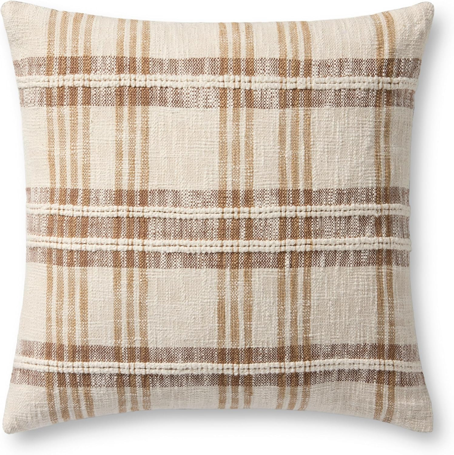 Loloi Tan/Multi 22'' x 22'' Cover Only Pillow | Amazon (US)