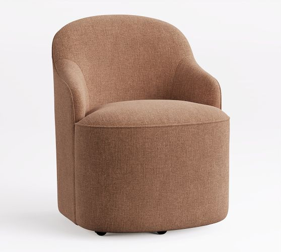 Jamie Upholstered Desk Chair | Pottery Barn (US)