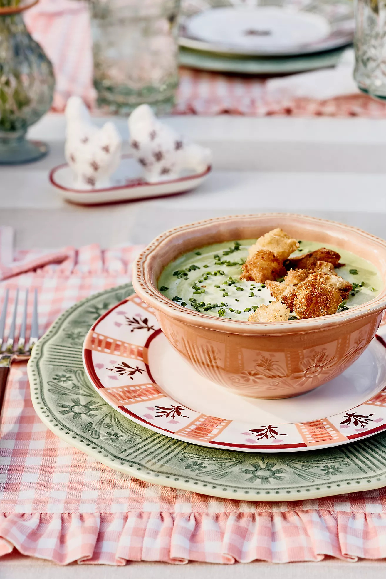 Aster Portuguese Cereal Bowls, Set of 4 | Anthropologie (US)