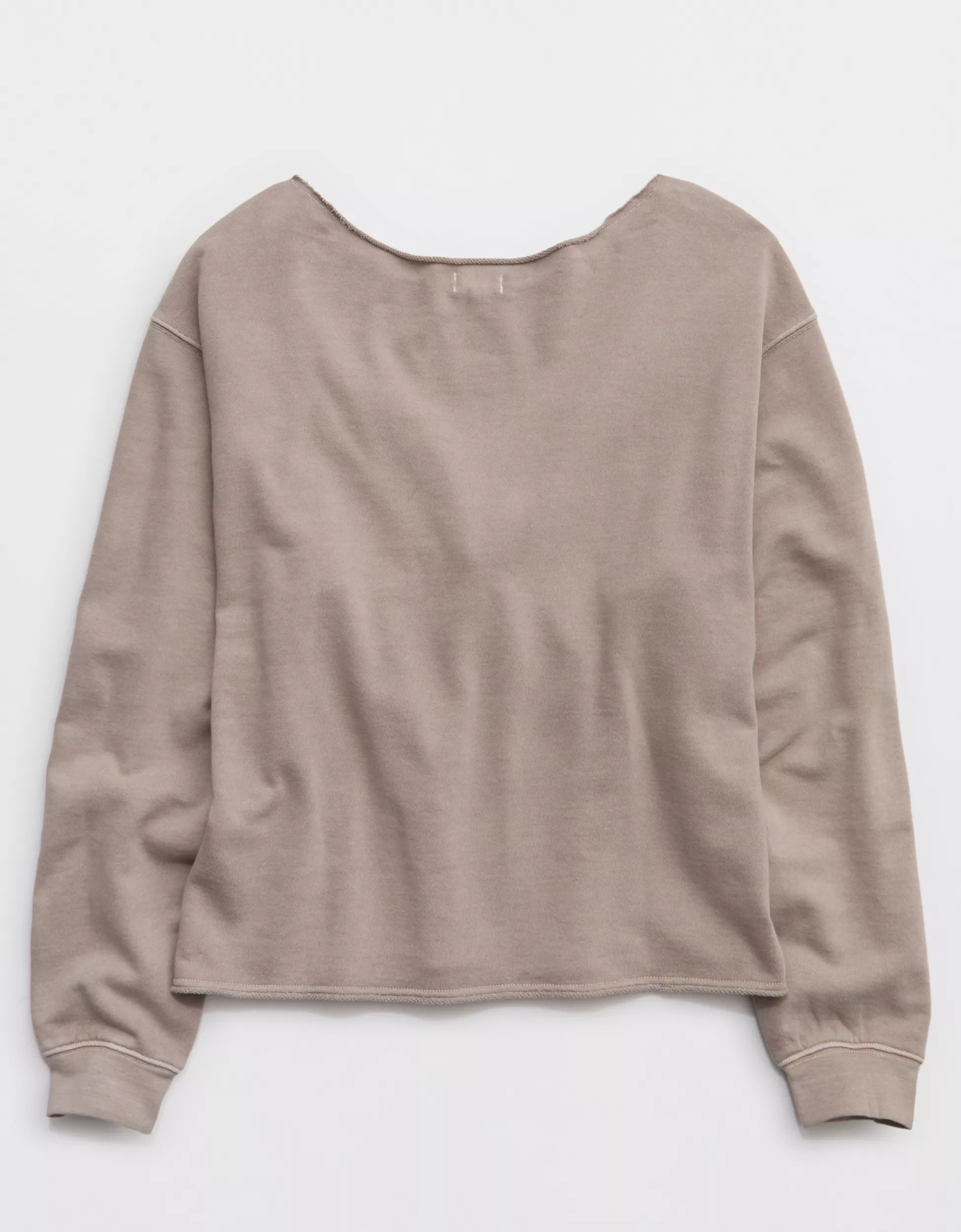 Aerie Alumni Off The Shoulder Sweatshirt | Aerie