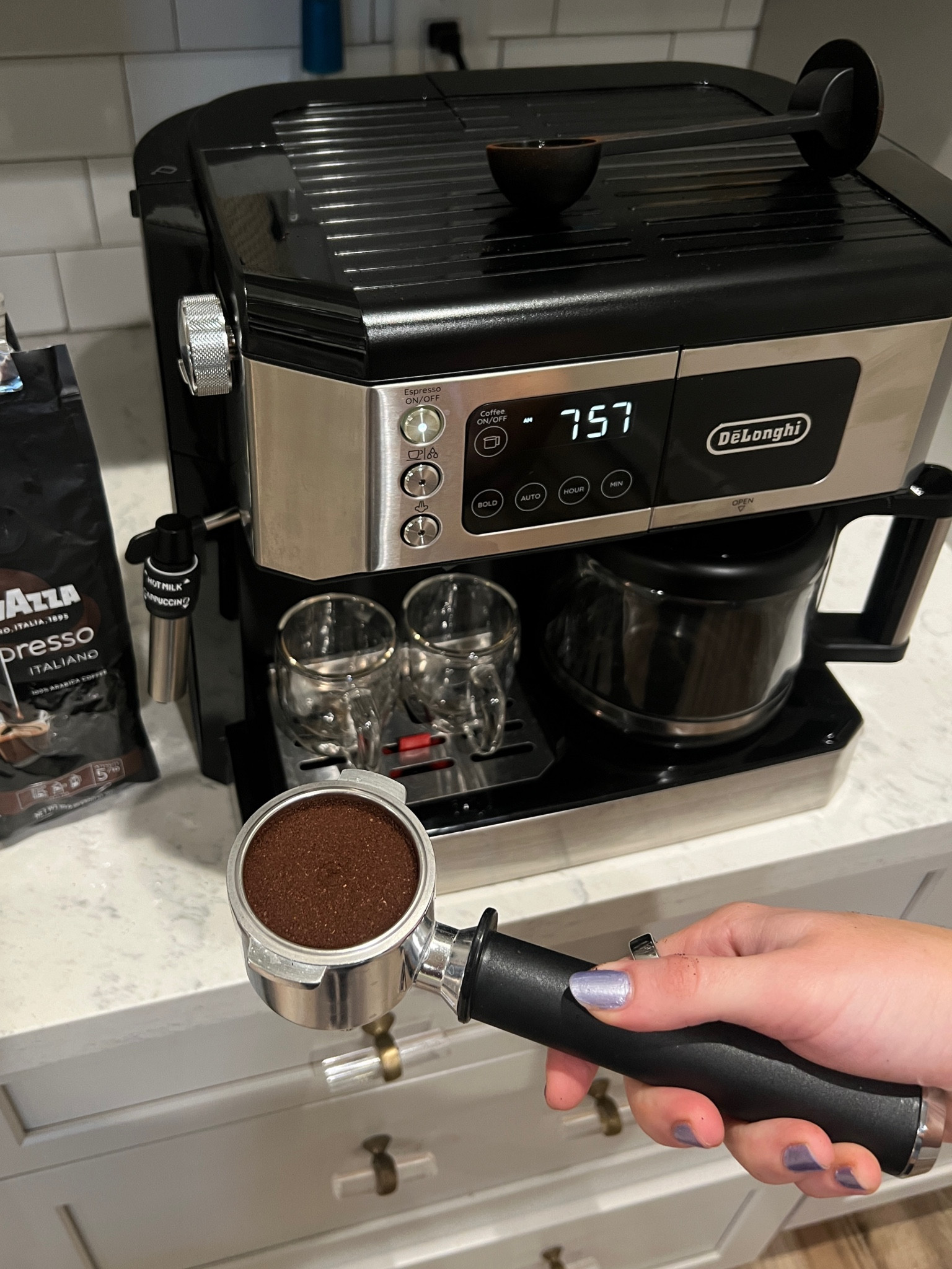 our delonghi duo coffee maker we got from our wedding registry 🩷 been SUCH a game changer for making coffee at home and truly enjoying it just as much as getting a coffee out. Full review on my IG story highlights “Jan + feb links” on @abby.asselin on IG

#LTKSpringSale #LTKhome #LTKwedding