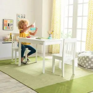 Avalon Table II & 2 Chair Set - White | KidKraft
