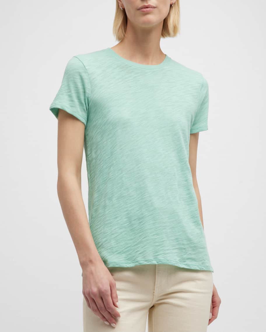 ATM Anthony Thomas Melillo Schoolboy Cotton Crewneck Tee | Neiman Marcus