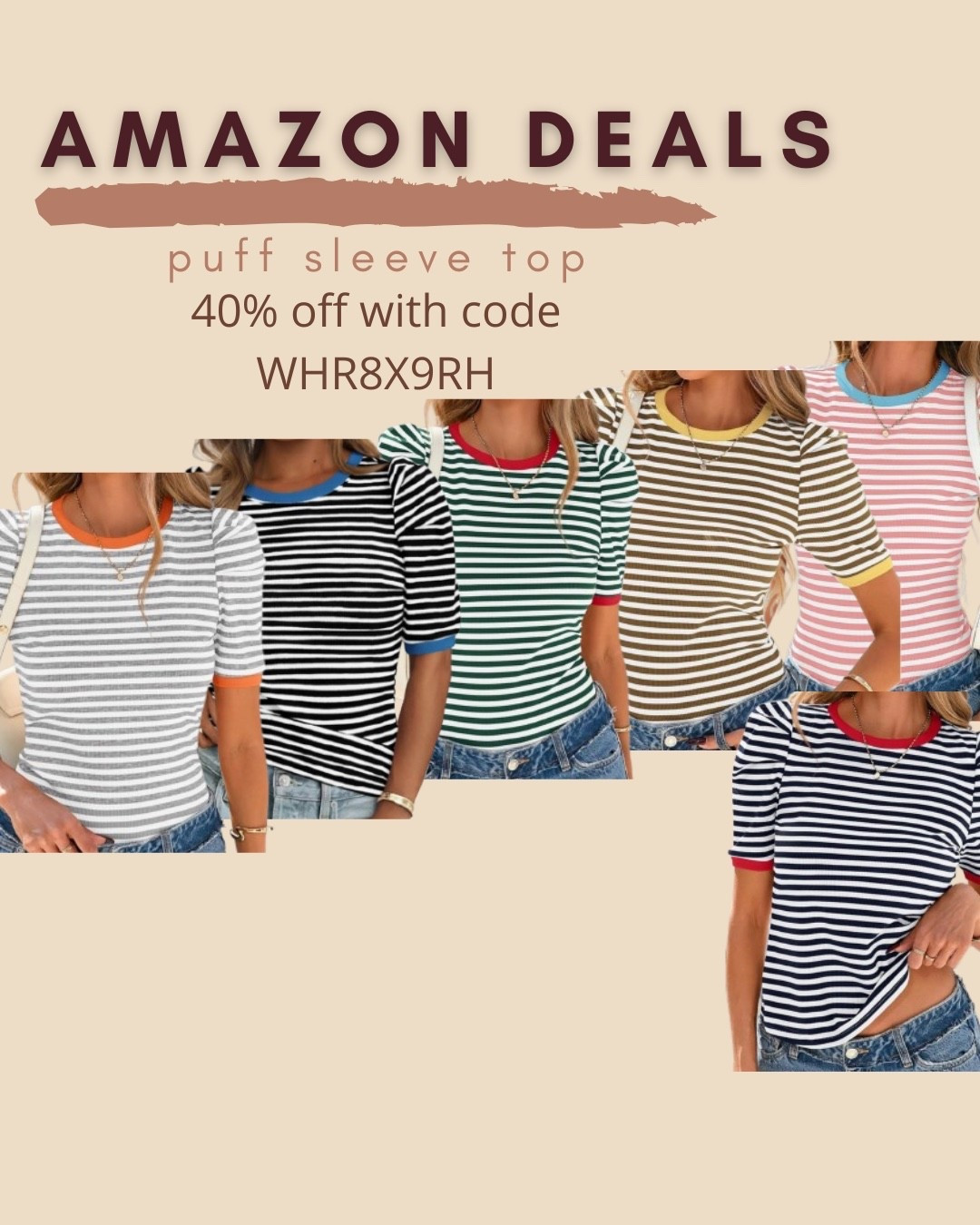 $12 ends 4/27

Amazon fashion
Amazon deals
Striped top
Puff sleeve top


#LTKSaleAlert