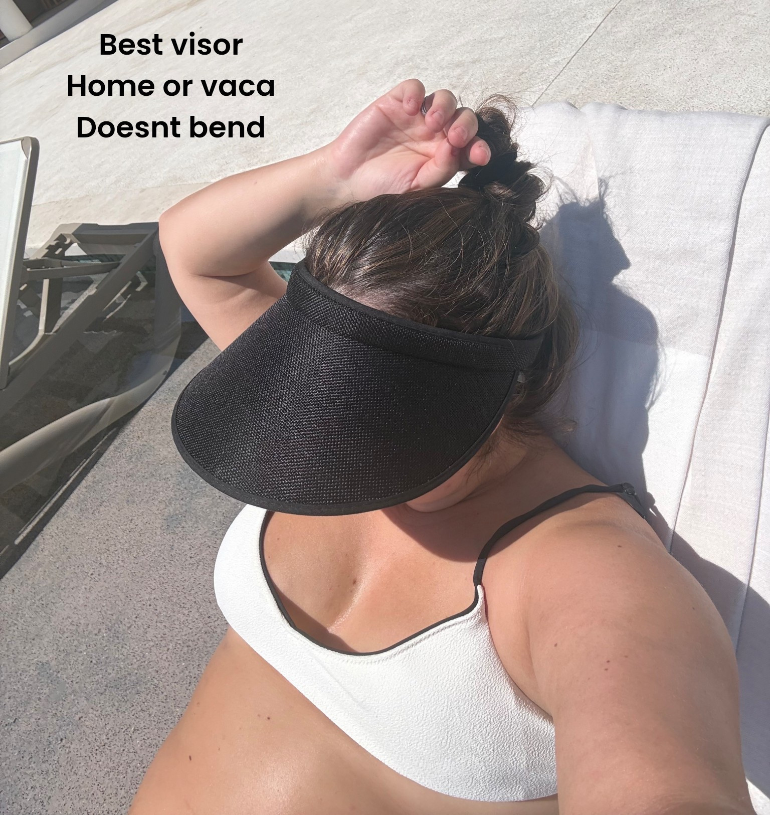 Visor for home or vaca. Doesn’t bend  

#LTKootd #LTKTravel #LTKSwim