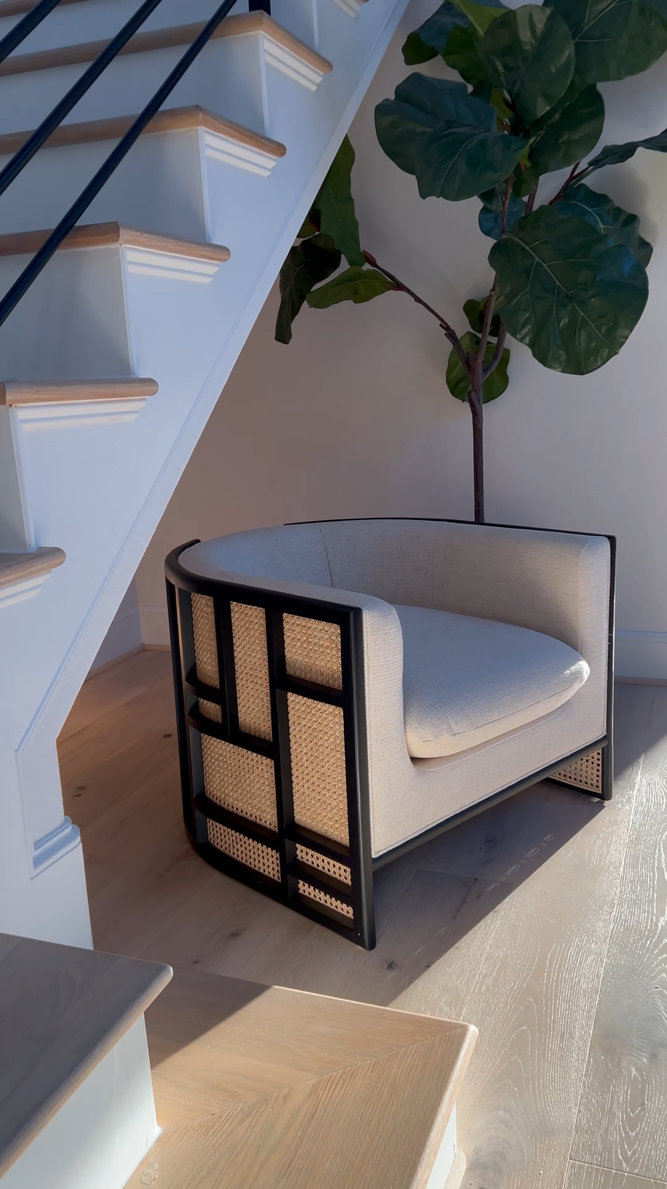 🤎
I'm loving my accent chair! After two years, it still looks and feels great. It's super easy to clean and has proven to be very sturdy. I highly recommend it for its style, durability, and low maintenance. It's a great addition to any home!#LTKVideo 

#LTKHome #LTKStyleTip