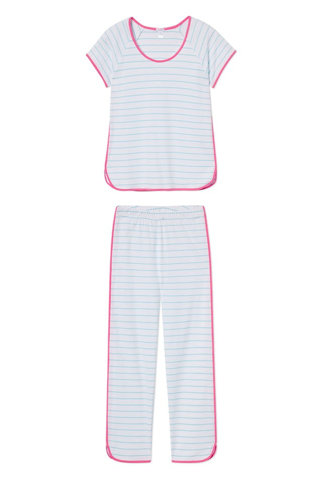 Pima Short-Long Set in Dulce | LAKE Pajamas