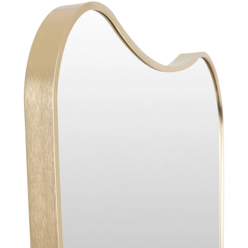 Bellona Metal Asymmetrical Wall Mirror | Wayfair North America