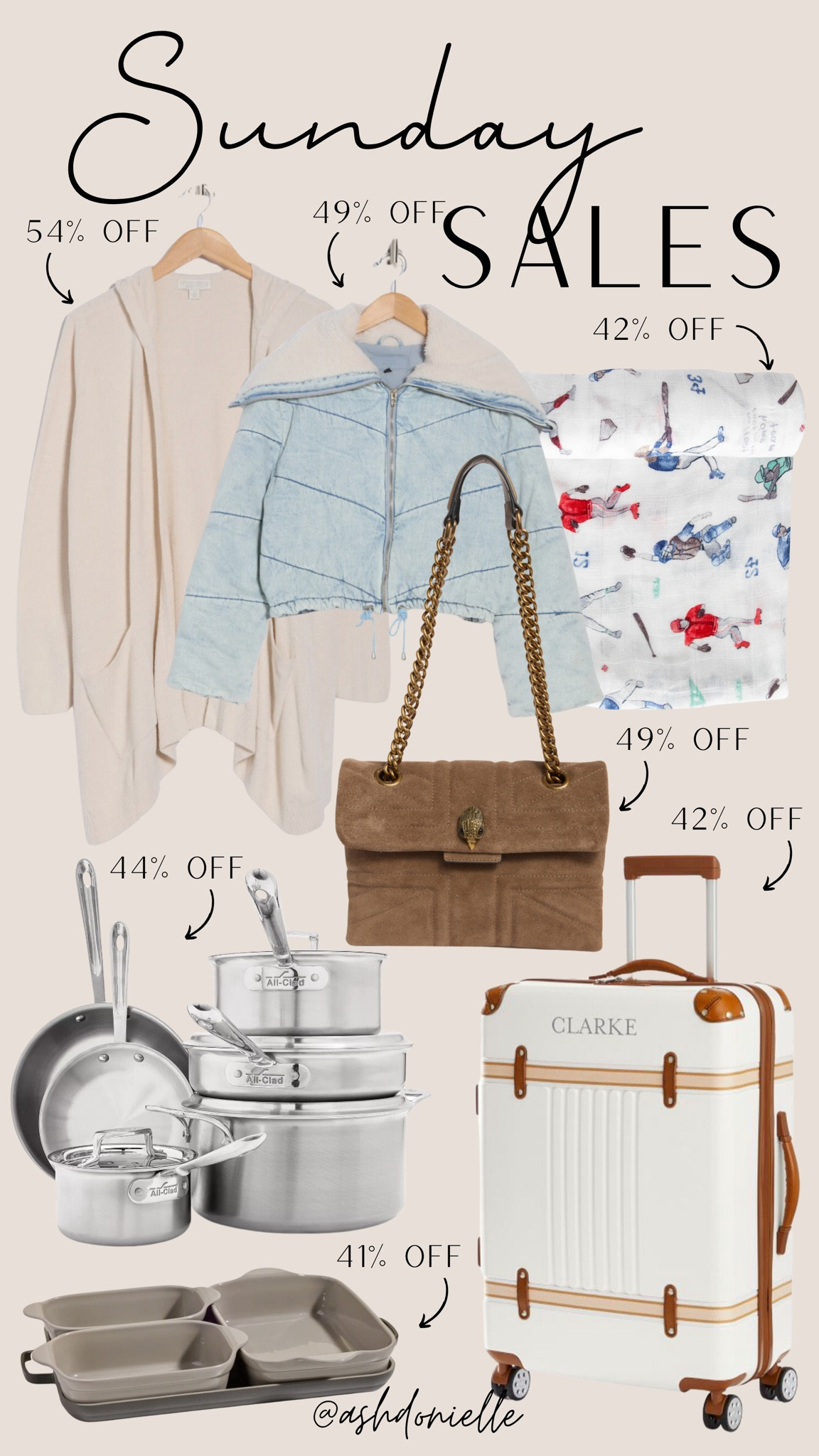 Sunday Sale finds!

sunday sales, weekend sales, fall fashion, kitchen finds, luggage, baby blankett

#LTKHome #LTKStyleTip #LTKSeasonal