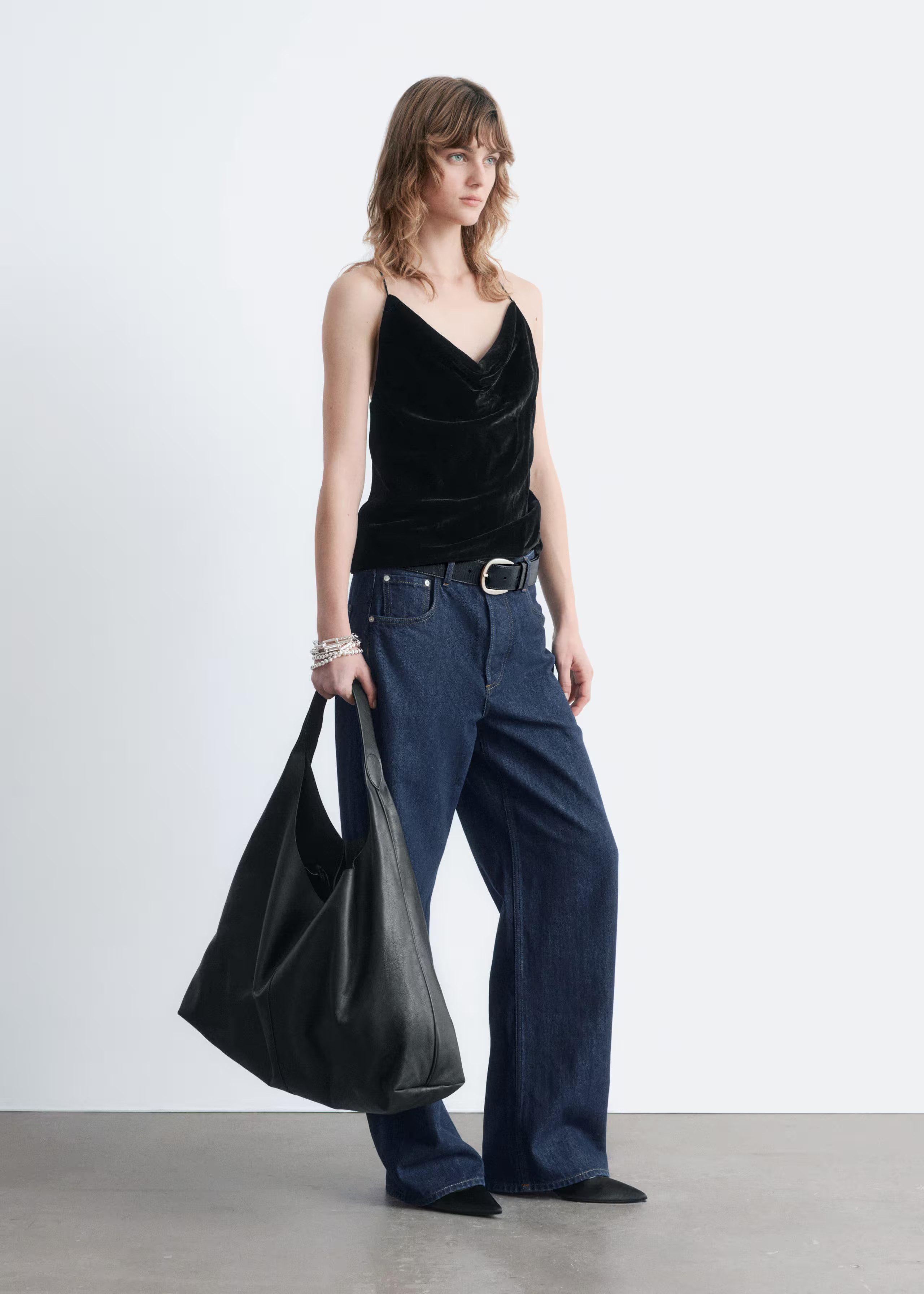 Strappy Velvet Top | & Other Stories UK