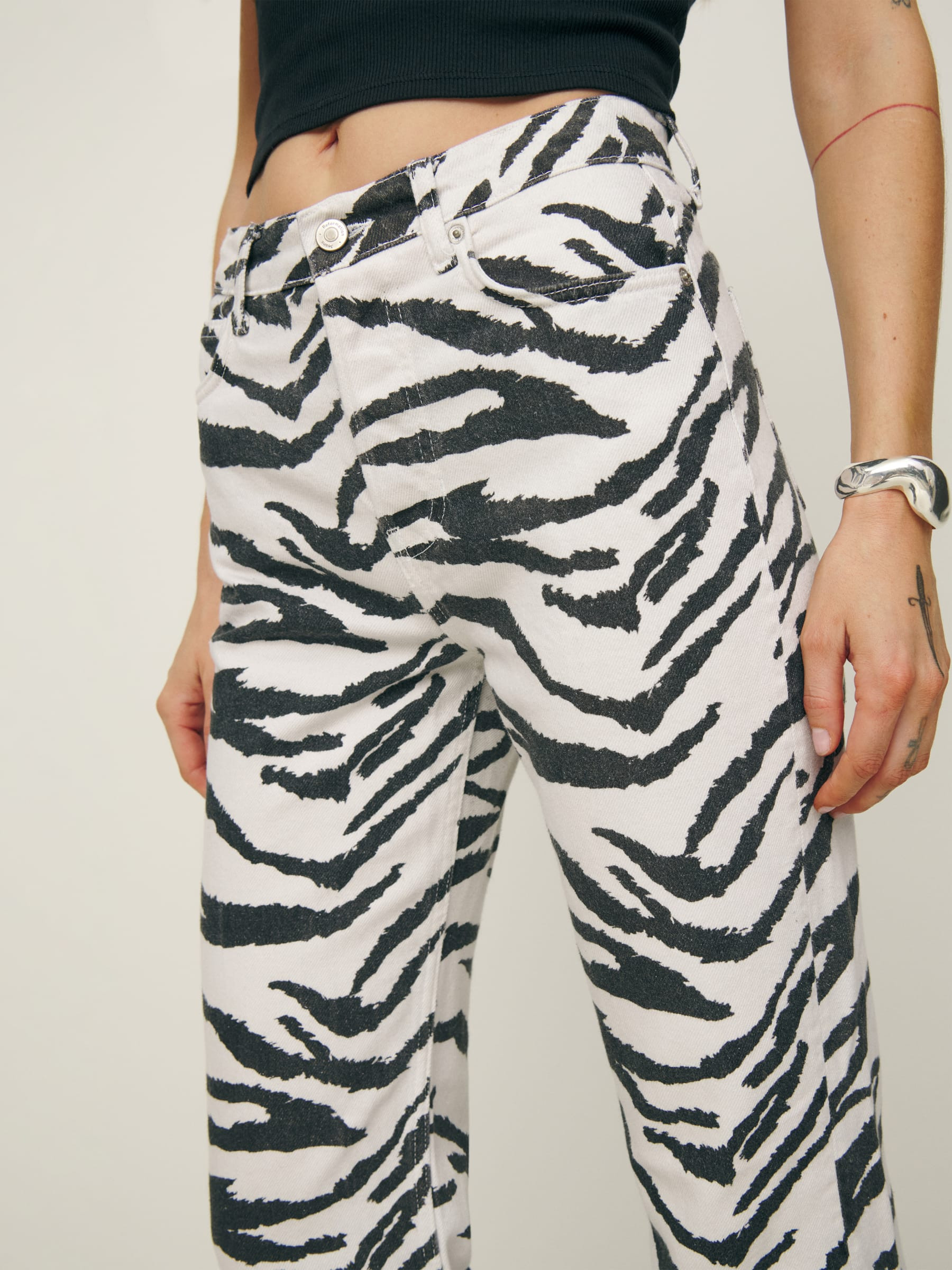 Cynthia High Rise Straight Jeans | Reformation (Global)