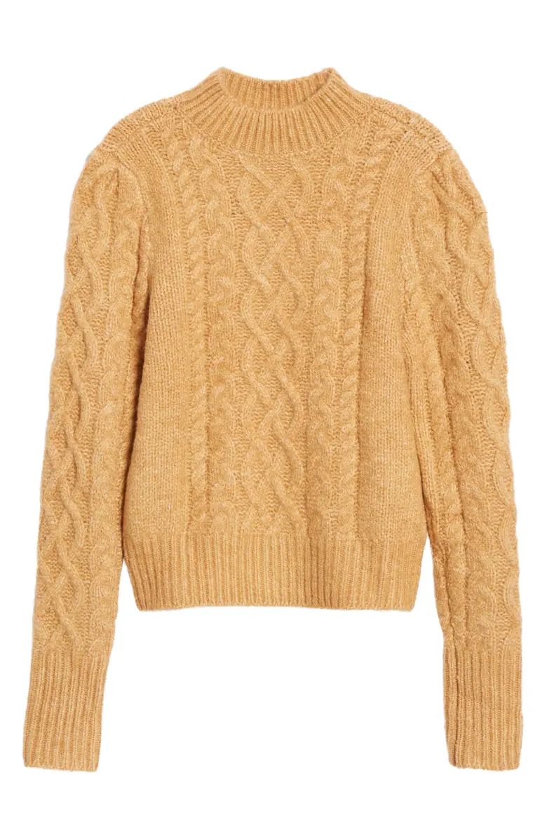 x Atlantic-Pacific Cable Knit Sweater | Nordstrom